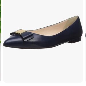 Cole Haan Blue Bow Flats
